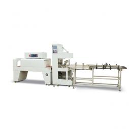 BX-500D全自動(dòng)袖口式熱收縮包裝機—電工膠帶包裝