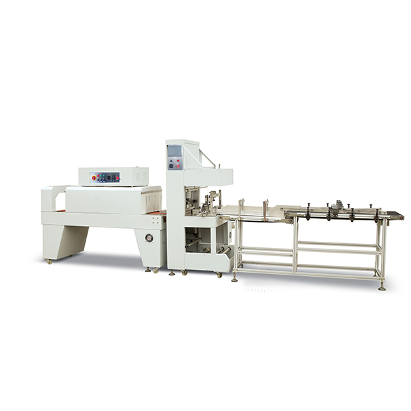 BX-500D全自動(dòng)袖口式熱收縮包裝機—電工膠帶包裝